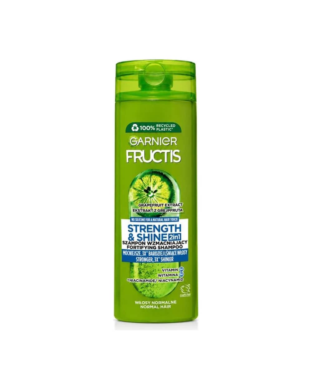 شامپو تقویت‌کننده و براق‌کننده فروکتیس گارنیه مدل Strength & Shine 2in1