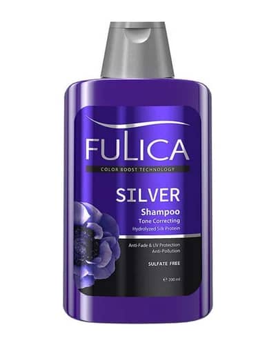 شامپو ضد زردی فاقد سولفات فولیکا مدل Silver