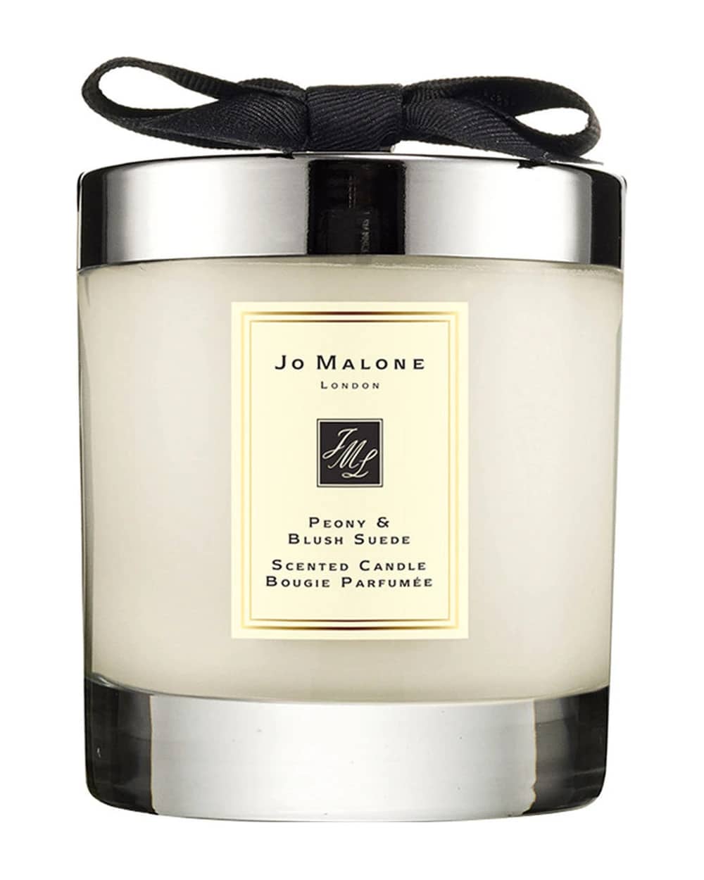 Peony and Blush Suede Home Candle