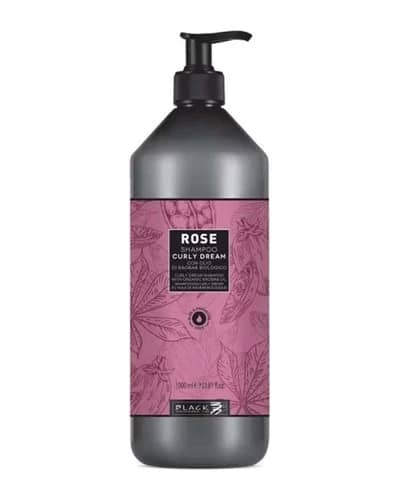 شامپو مناسب مو های فر بلک پروفشنال لاین مدل Rose