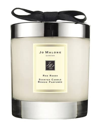Red Roses Home Candle