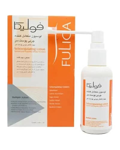 لوسیون متعادل کننده چربی پوست سر فولیکا