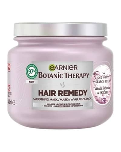 ماسک مو ترمیم کننده حاوی عصاره آب برنج گارنیه مدل Botanic Therapy