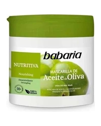 ماسک مو مغذی و نرم کننده حاوی عصاره روغن زیتون باباریا مدل Aceite De Oliva