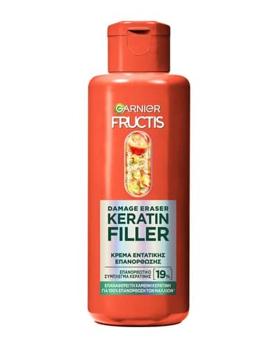 ماسک مو کراتین فیلر گارنیه مدل Damage Eraser Keratin Filler