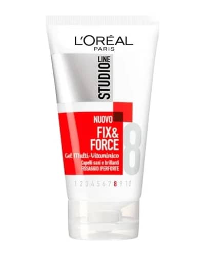 ژل مو نگهدارنده قوی شماره 8 لورال مدل Fix & Force Studio Line