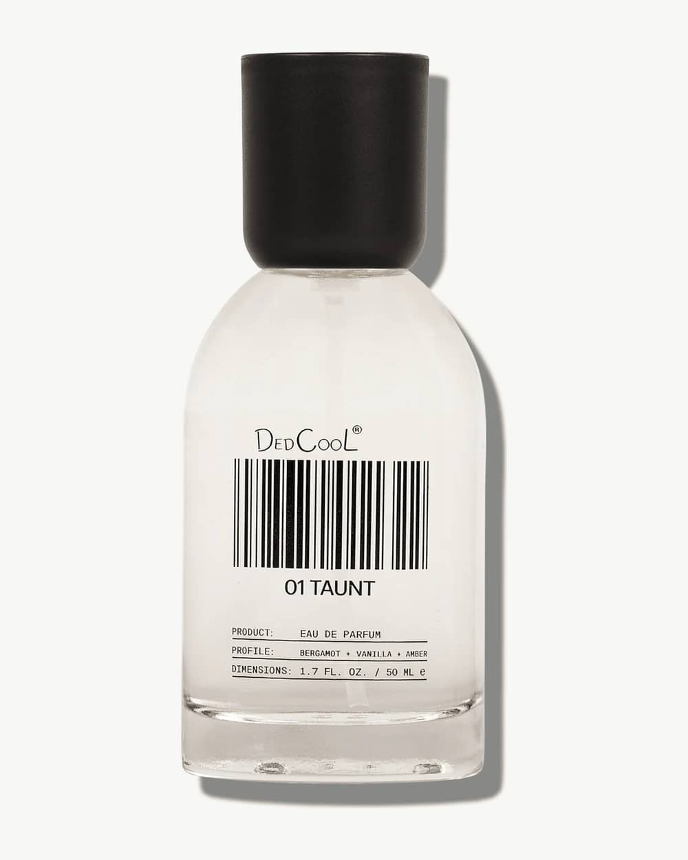 Fragrance 01 Taunt: Bergamot/Amber/Vanilla