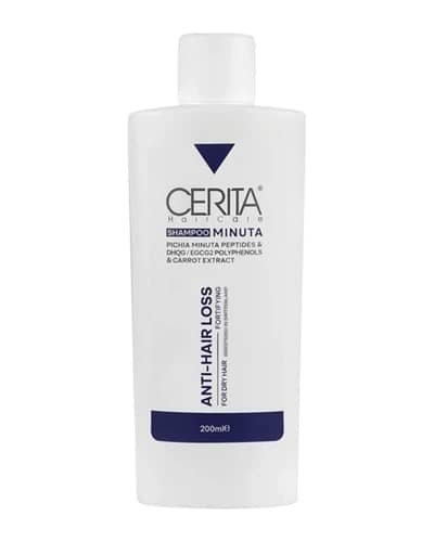 شامپو ضد ریزش موهای خشک Minuta سریتا 200ml
