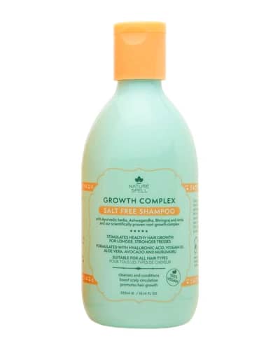 شامپو فاقد نمک ضد ریزش Growth Complex نیچر اسپل 300ml