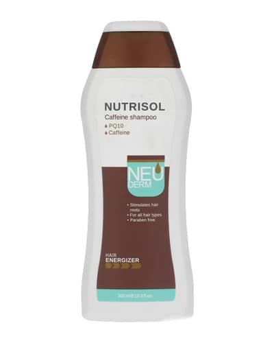 شامپو ضد ریزش مو کافئین Nutrisol نئودرم 300ml