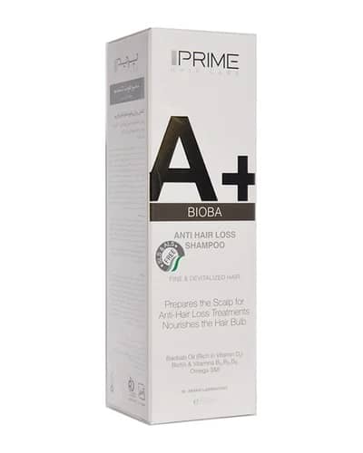 شامپو تقویت کننده و ضد ریزش مو A+Bioba پریم 250ml