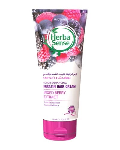 کرم مو کراتینه موهای رنگ شده و دکلره آردن هرباسنس 100ml