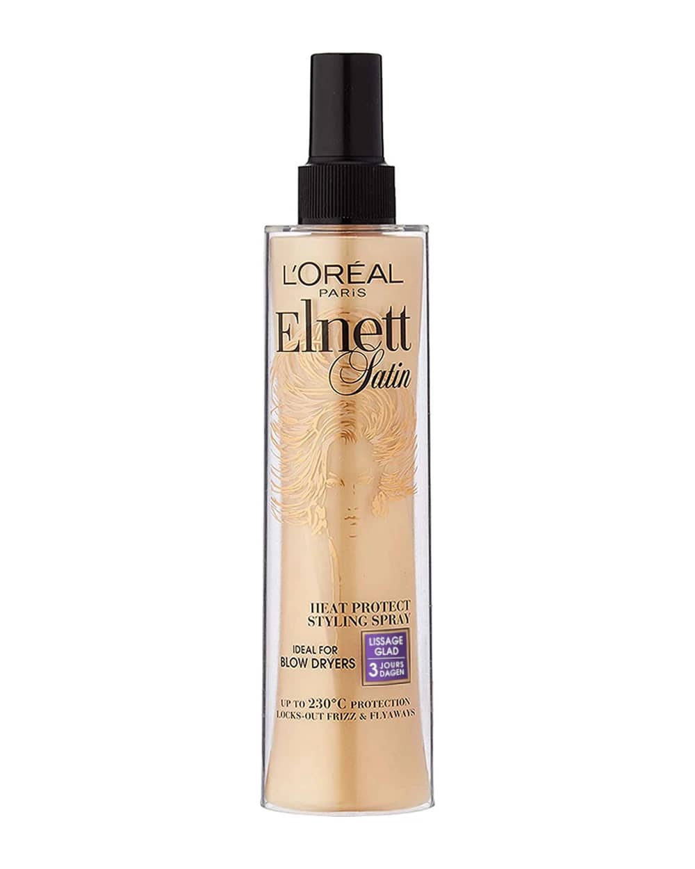اسپری محافظ حرارت و صاف کننده مو Elnett لورال 170ml