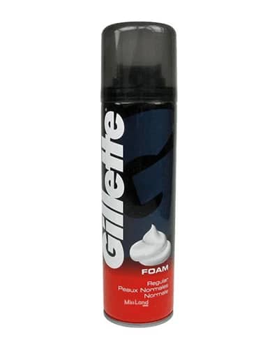 فوم اصلاح صورت انواع پوست ژیلت 200ml