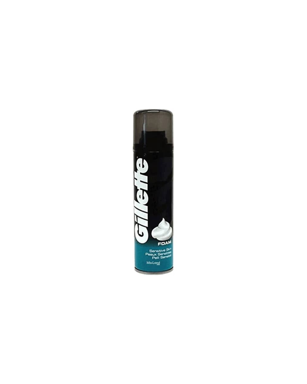 فوم اصلاح صورت پوست حساس ژیلت 200ml
