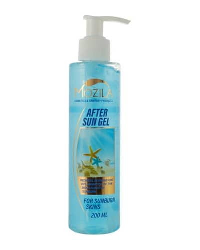 ژل افترسان پوست آفتاب سوخته موزیلا 200ml