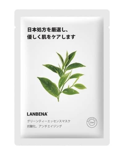 ماسک نقابی عصاره چای سبز لانبنا 25ml
