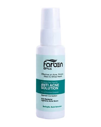 محلول ضد جوش و آکنه فوری فاربن 50ml