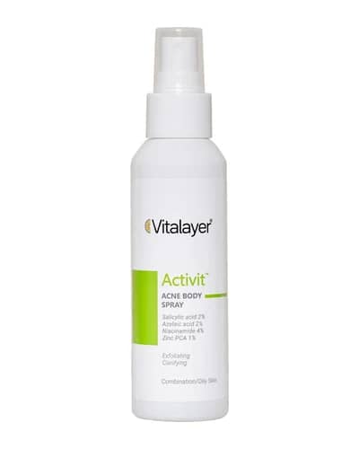 اسپری ضدجوش بدن Activit ویتالیر 120ml