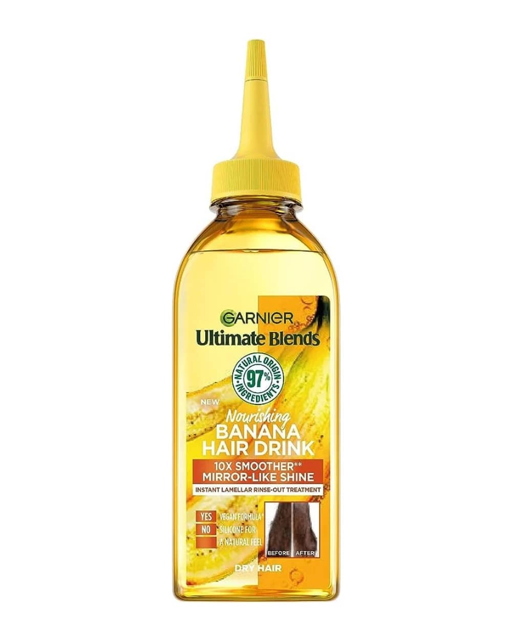نرم کننده مایع موهای خشک عصاره موز گارنیه 200ml