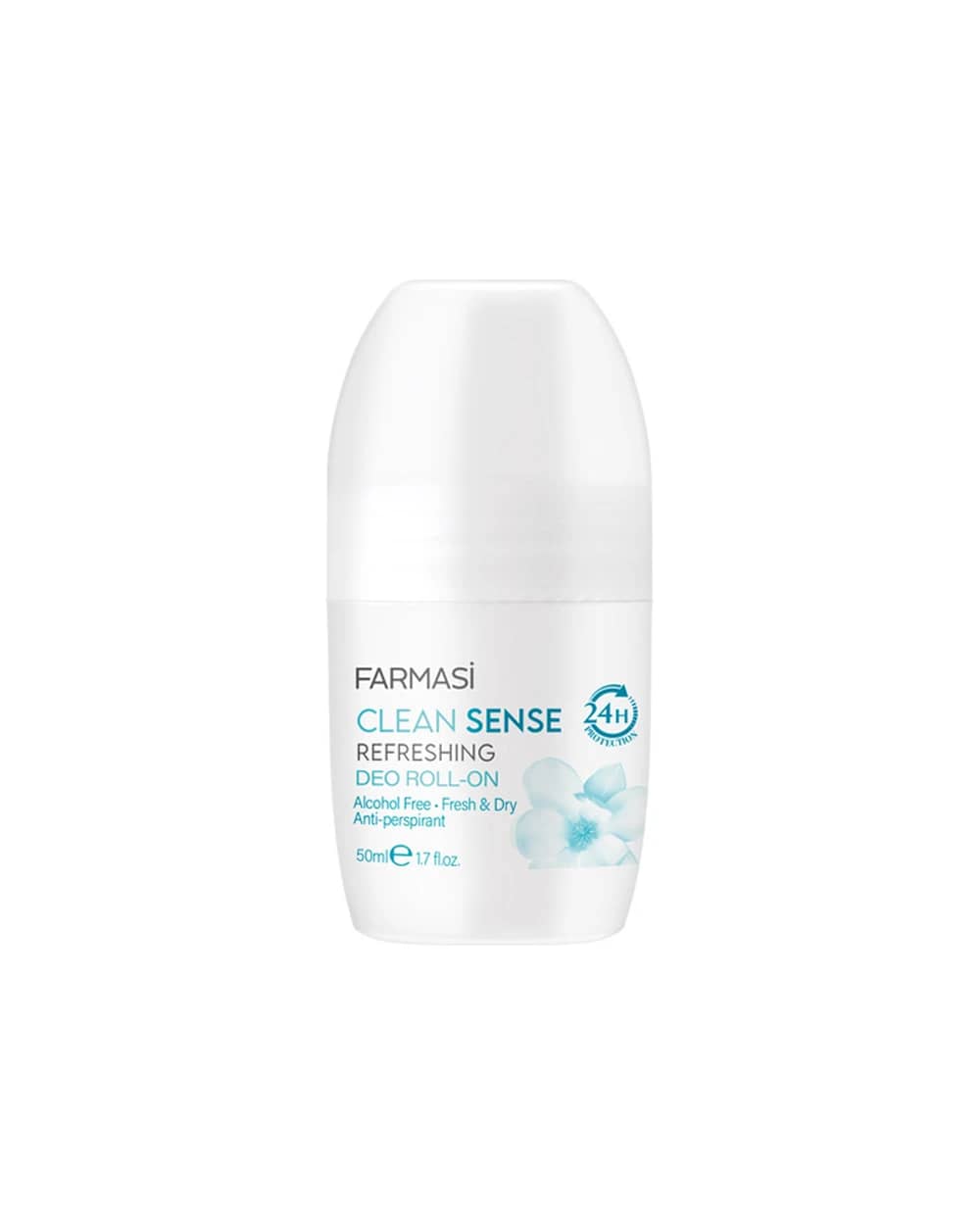 رول دئودورانت زنانه 24 ساعته Clean Sense فارماسی 50ml