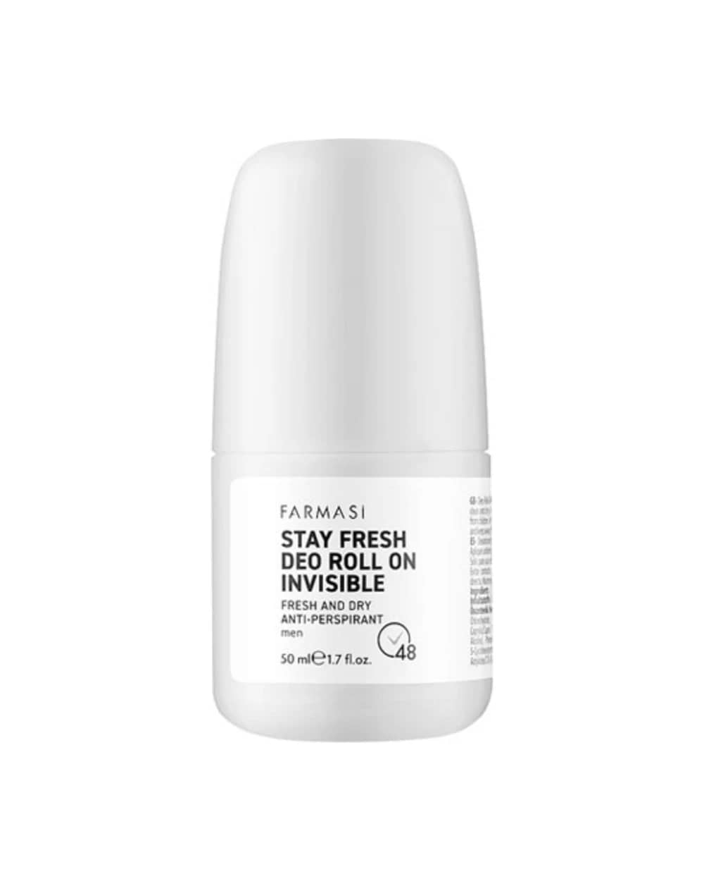 رول ضد تعریق مردانه فارماسی 50ml Invisible