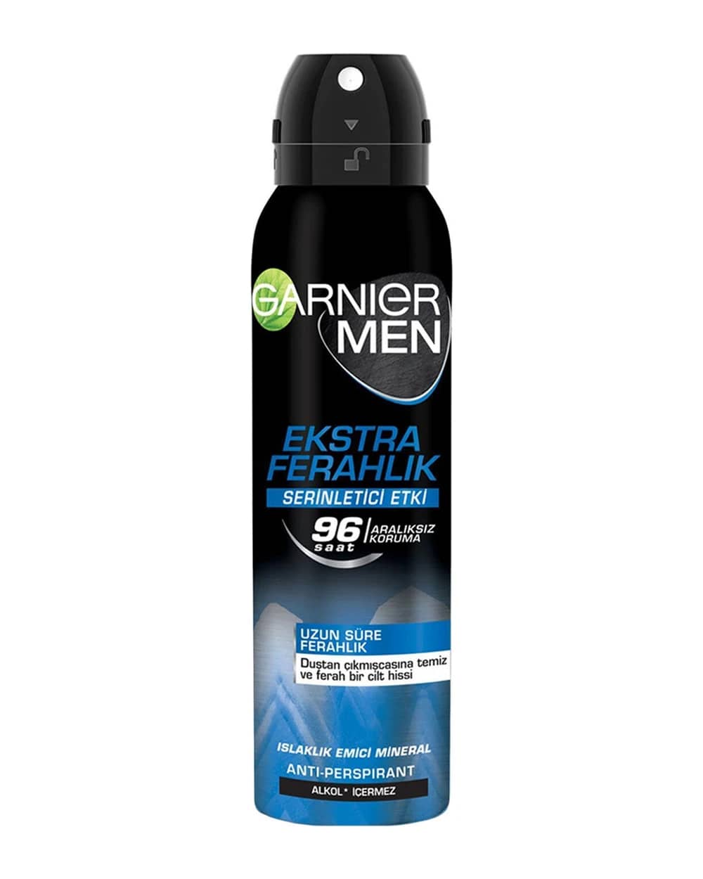 اسپری ضد تعریق مردانه 96 ساعته Ekstra Ferahlik گارنیه 150ml