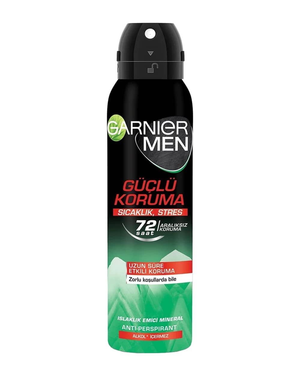 اسپری ضد تعریق مردانه 72 ساعته Güçlü Koruma گارنیه 150ml
