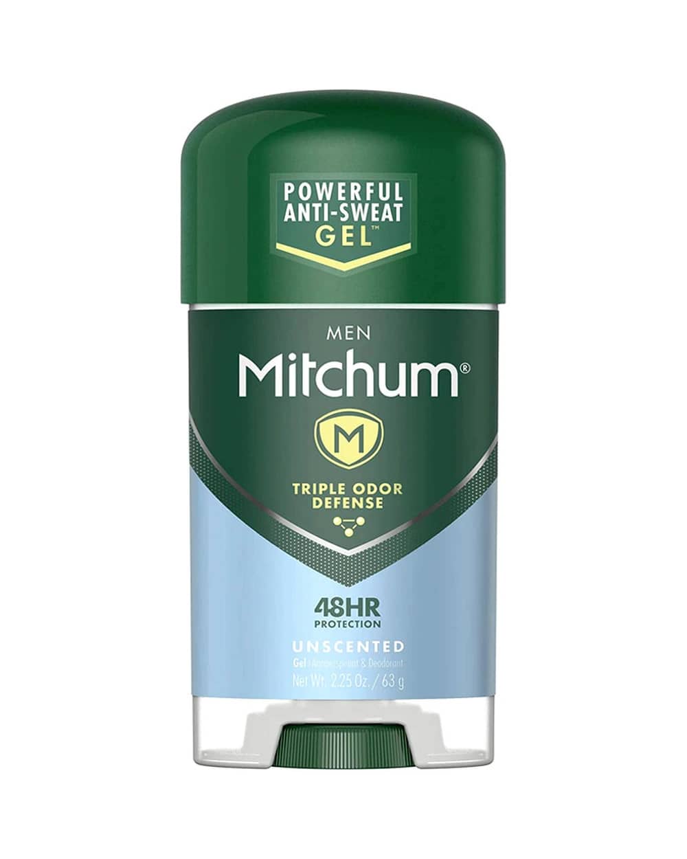 ژل شفاف ضد تعریق مردانه Unscented میچام 63gr