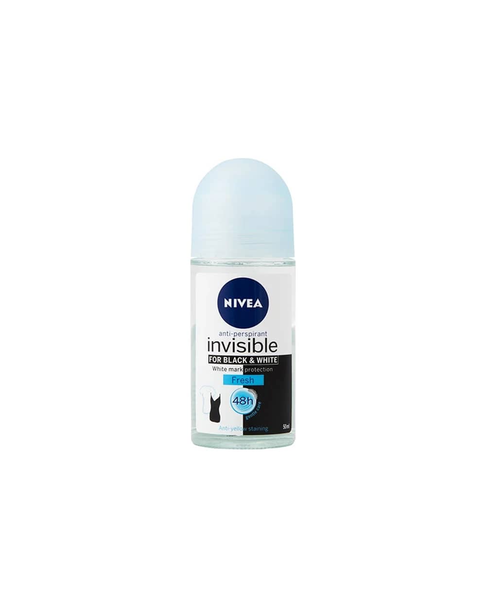 رول اینویزیبل بلک اند وایت فرش زنانه نیوا 50ml