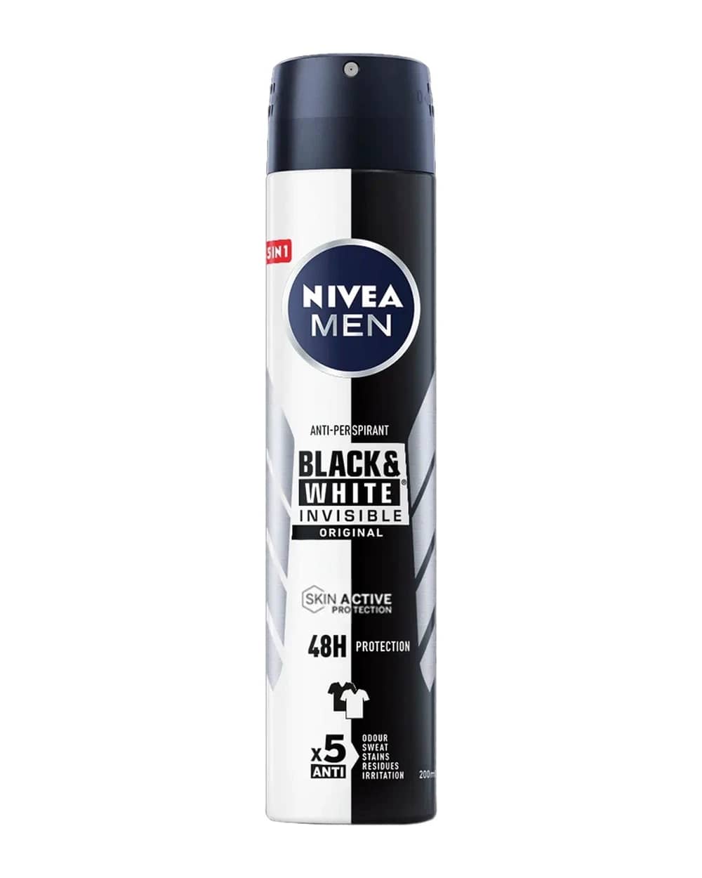 اسپری ضد تعریق مردانه اورجینال Black & White Invisible نیوا 200ml