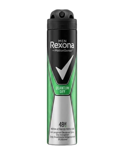 اسپری ضد تعریق مردانه Quantum dry رکسونا