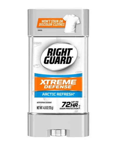 ژل شفاف ضد تعریق Xtreme Defence رایت گارد