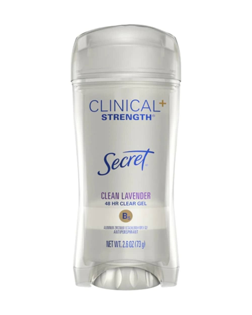 ژل شفاف ضد تعریق زنانه کلینیکال Clean lavender سکرت 73gr