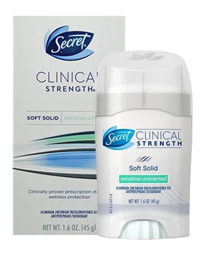 استیک ضد تعریق کلینیکال Sensitive Unscented سکرت