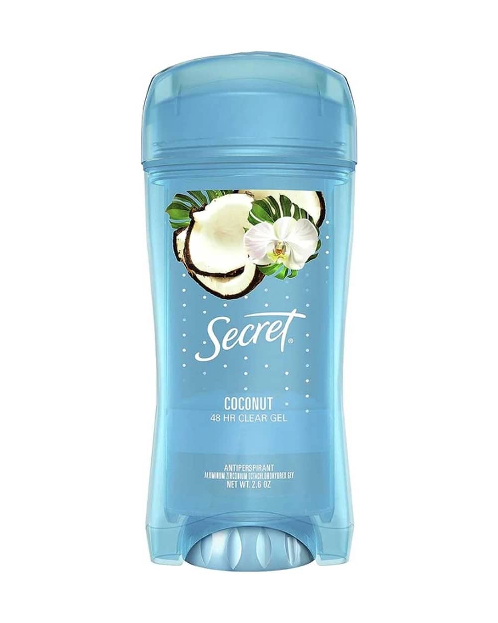 ژل شفاف ضد تعریق زنانه Coconut سکرت 73gr