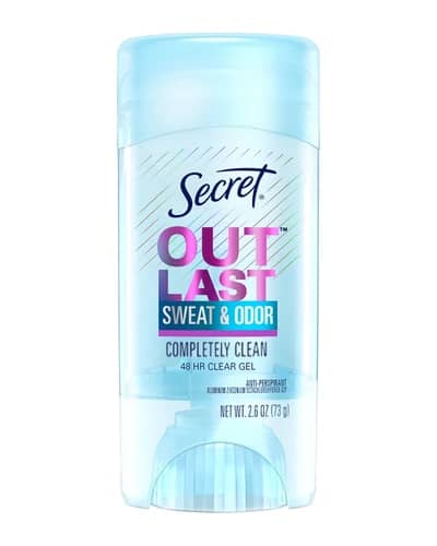 ژل شفاف ضد تعریق زنانه Completely Clean سکرت 73gr