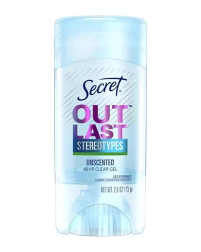 ژل شفاف ضد تعریق Unscented سکرت 73gr