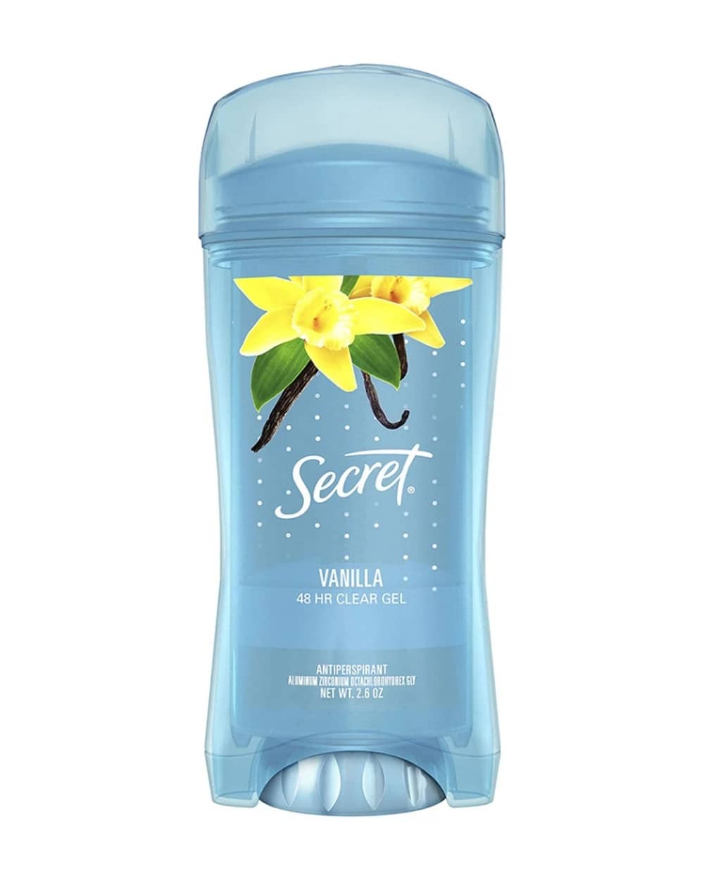 ژل شفاف ضد تعریق زنانه Vanilla سکرت 73gr