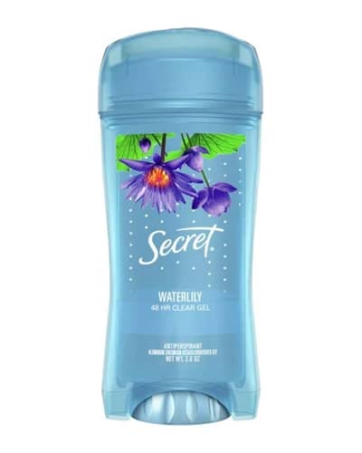 ژل شفاف ضد تعریق زنانه Waterlily سکرت 73gr