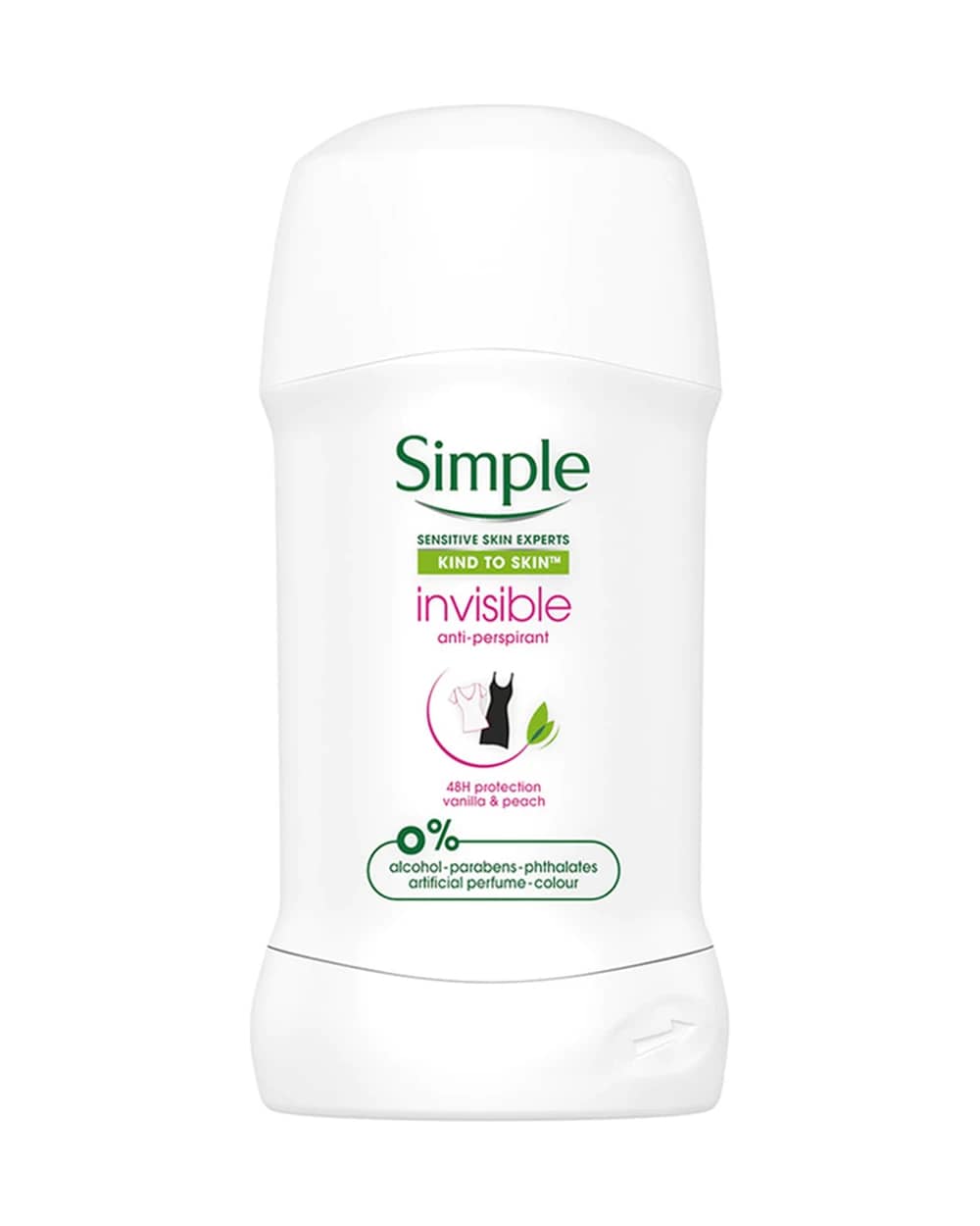 استیک ضد تعریق زنانه 48 ساعته Invisible سیمپل 40ml