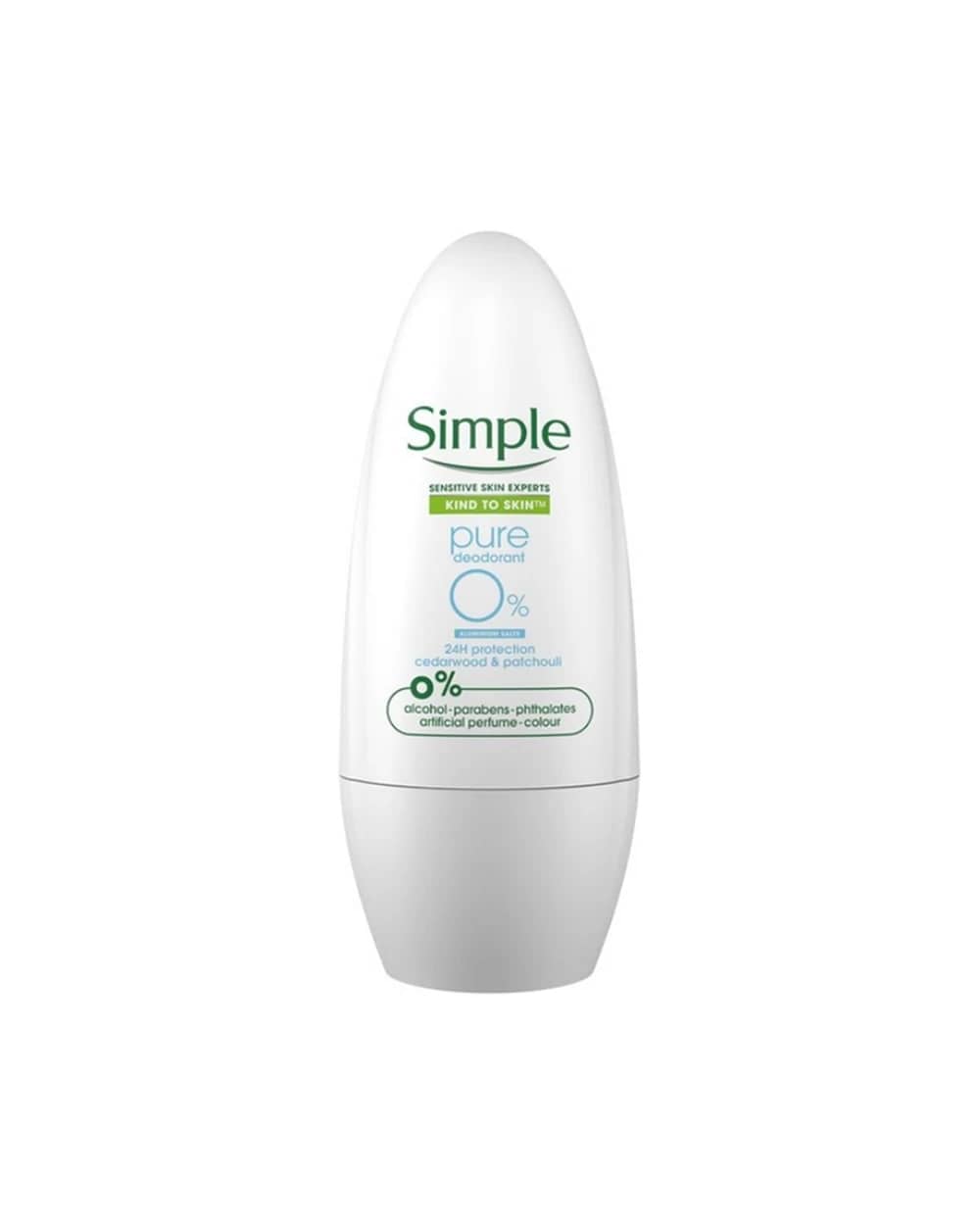 رول ضد تعریق زنانه 24 ساعته Pure سیمپل 50ml
