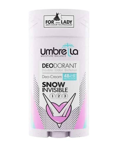استیک ضد تعریق زنانه 48 ساعته آمبرلا Snow Invisible