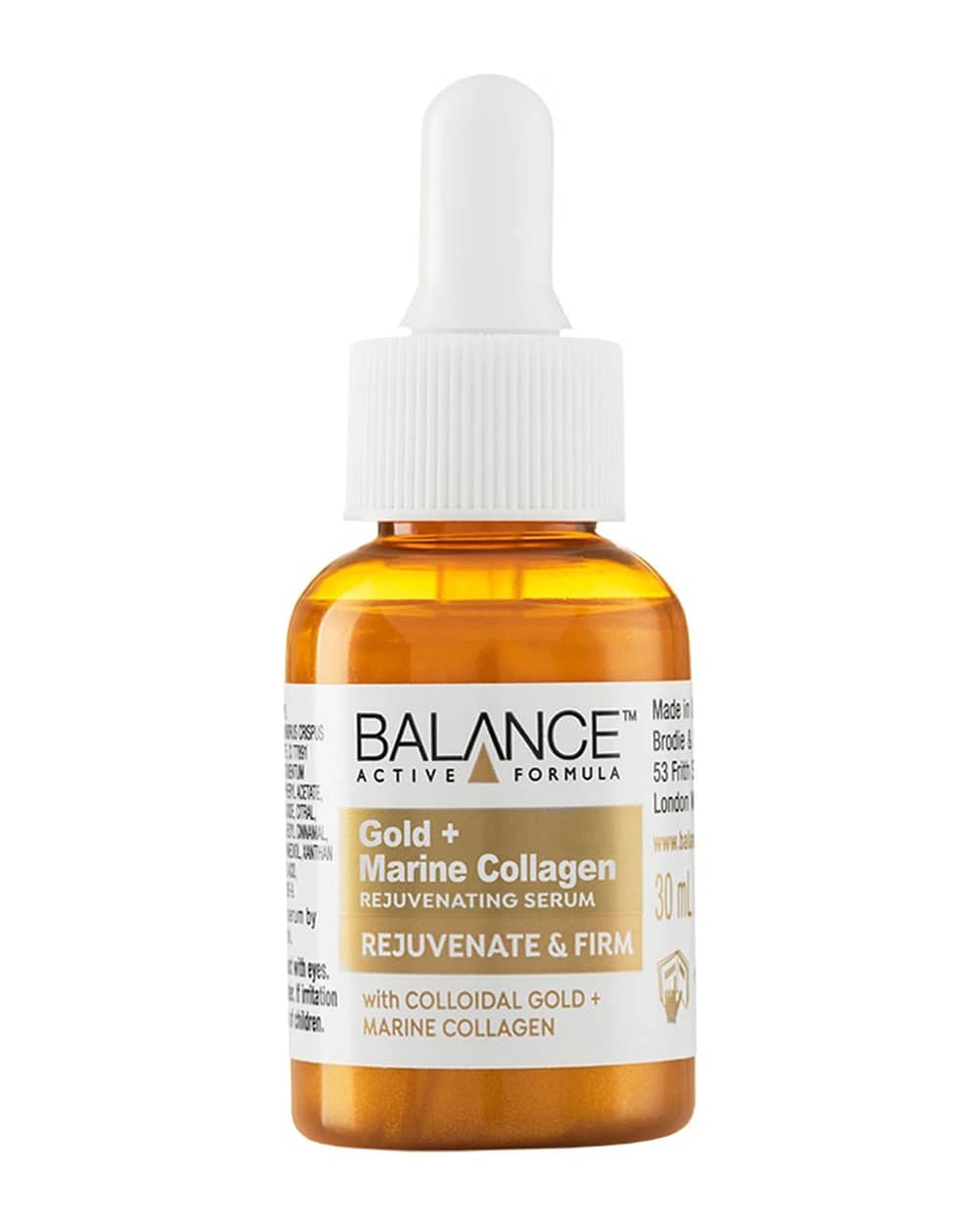 سرم جوانساز طلا و کلاژن دریایی بالانس 30ml