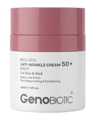 کرم ضد چروک شب بالای 50 سال ژنوبایوتیک 30ml