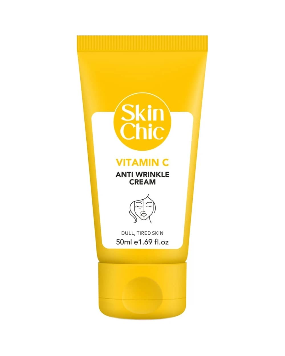 کرم ضد چروک ویتامین سی اسکین شیک پوست های خسته و استرس دار 50ml