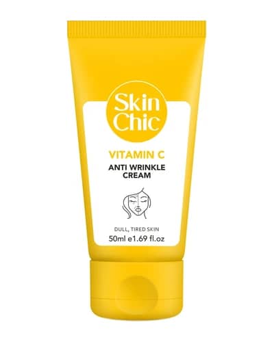 کرم ضد چروک ویتامین سی اسکین شیک پوست های خسته و استرس دار 50ml