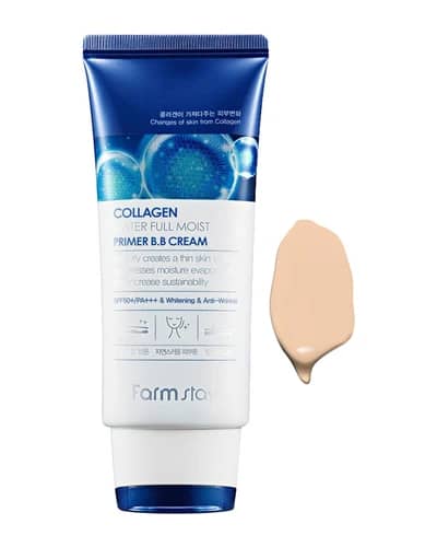 بی بی کرم پرایمر حاوی کلاژن SPF50 فارم استی 50gr