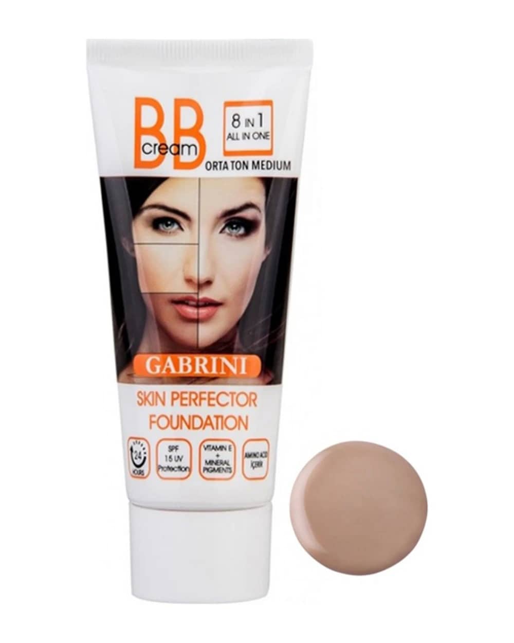 بی بی کرم 8 در 1 گابرینی 50ml
