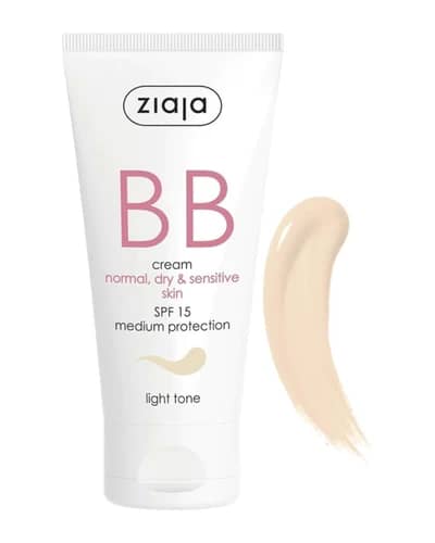 بی بی کرم پوست های نرمال، خشک و حساس SPF15 ژایا 50ml